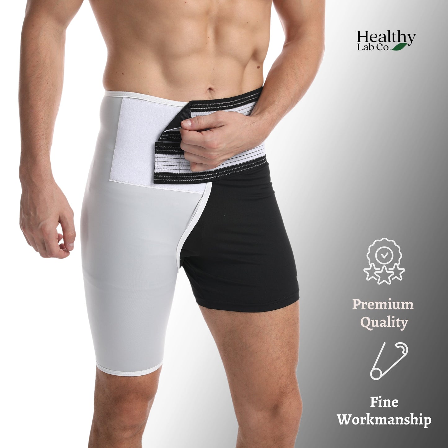 Ortho-Wrap Hip Brace White Design