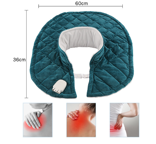 Neck & Shoulder Weighted Heat Therapy Wrap