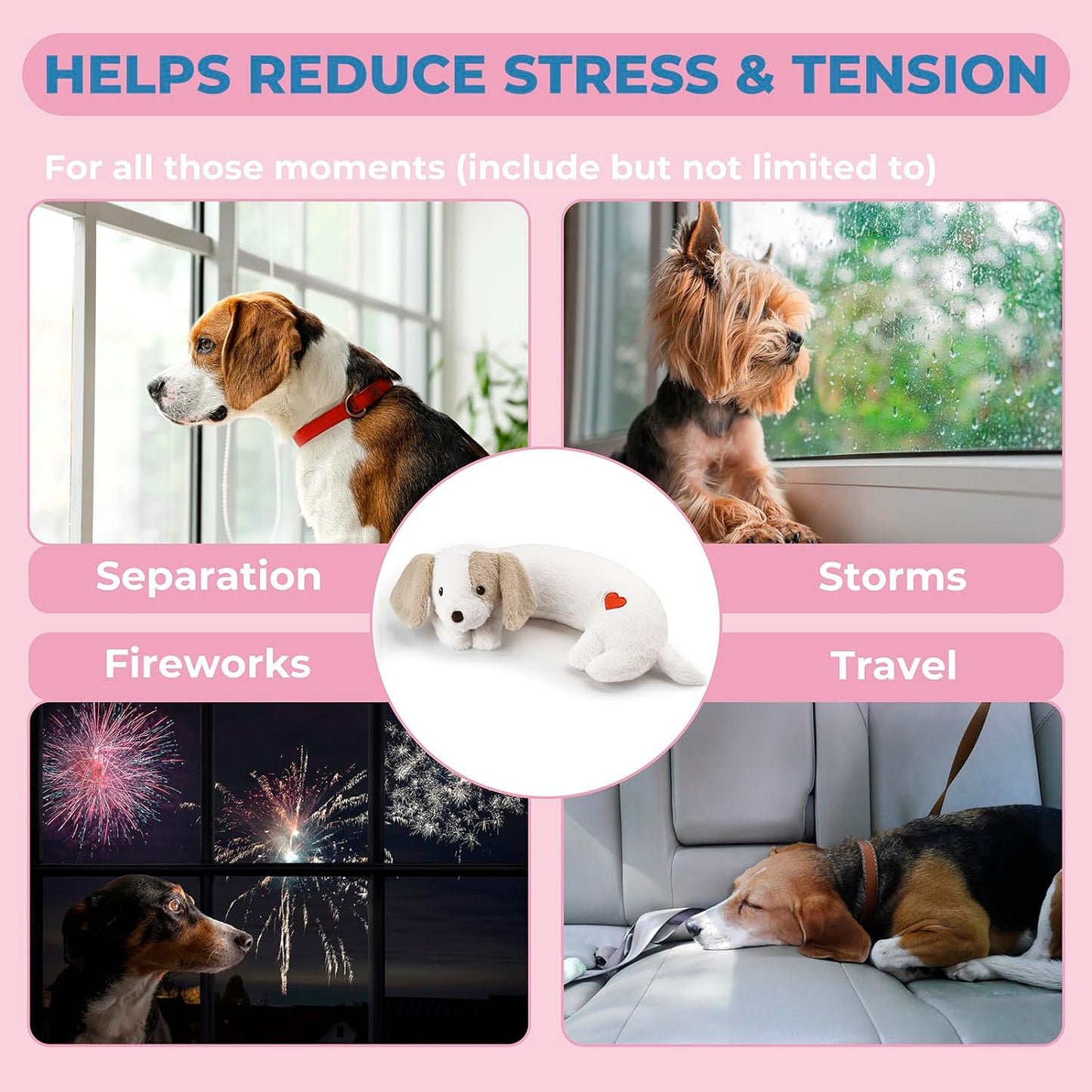 2x SnuggleBuddy Pet Companion