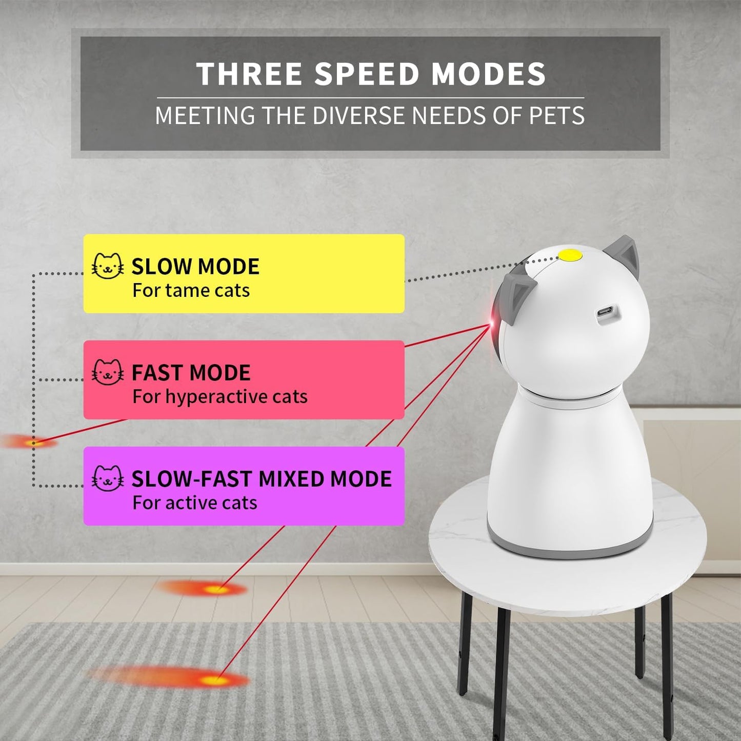 PurrFect Laser Toy