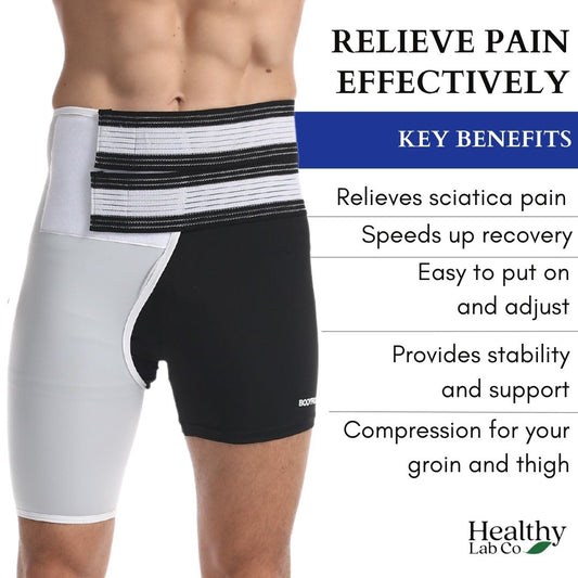 Ortho-Wrap Hip Brace White Design