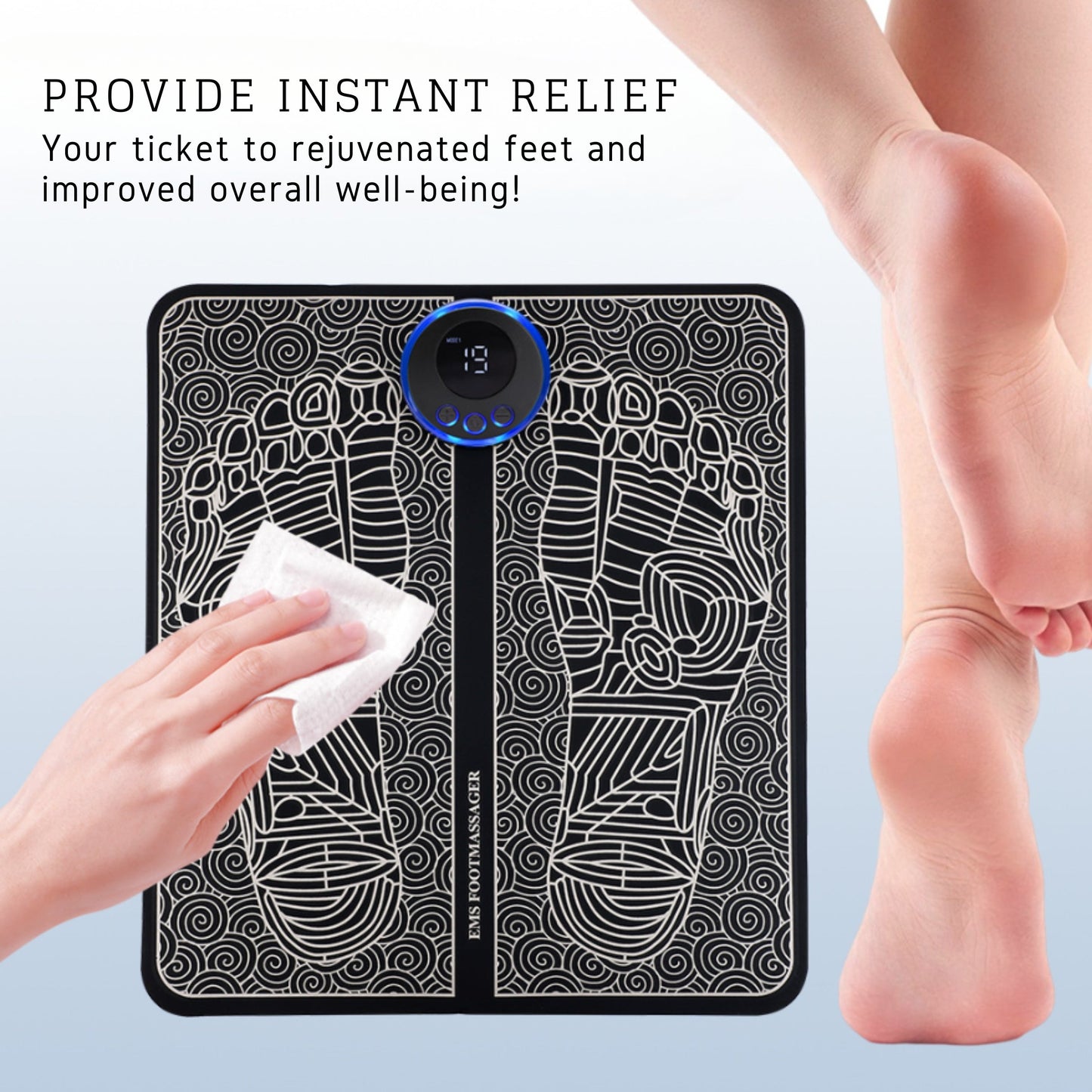Electric Foot Mat Stimulator