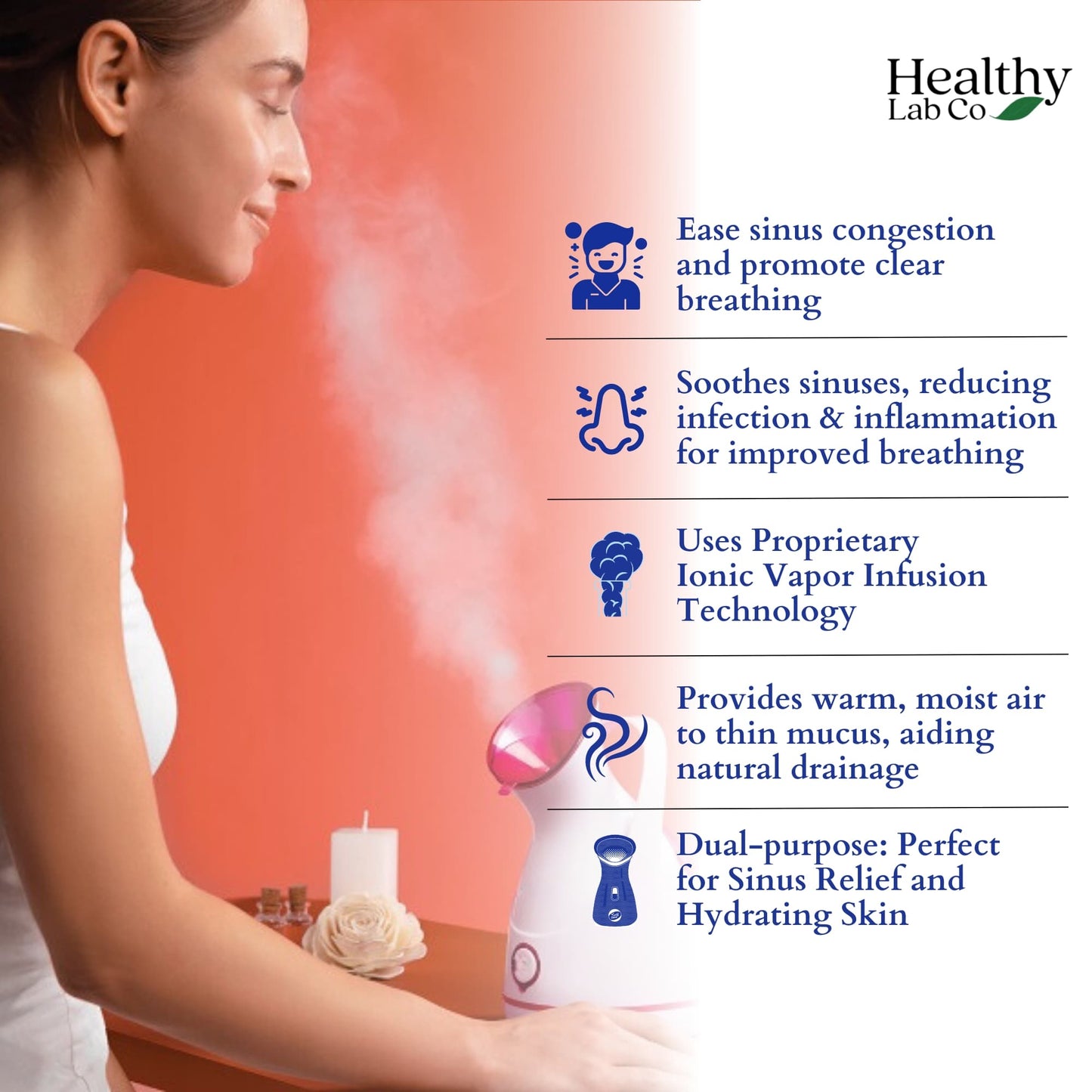 VitaSteam Nano Ionic Facial Steamer