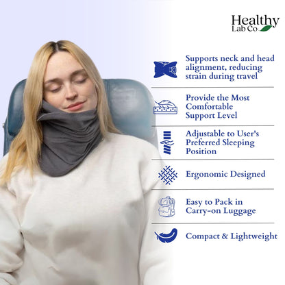 Traveluxe Customizable Neck Pillow