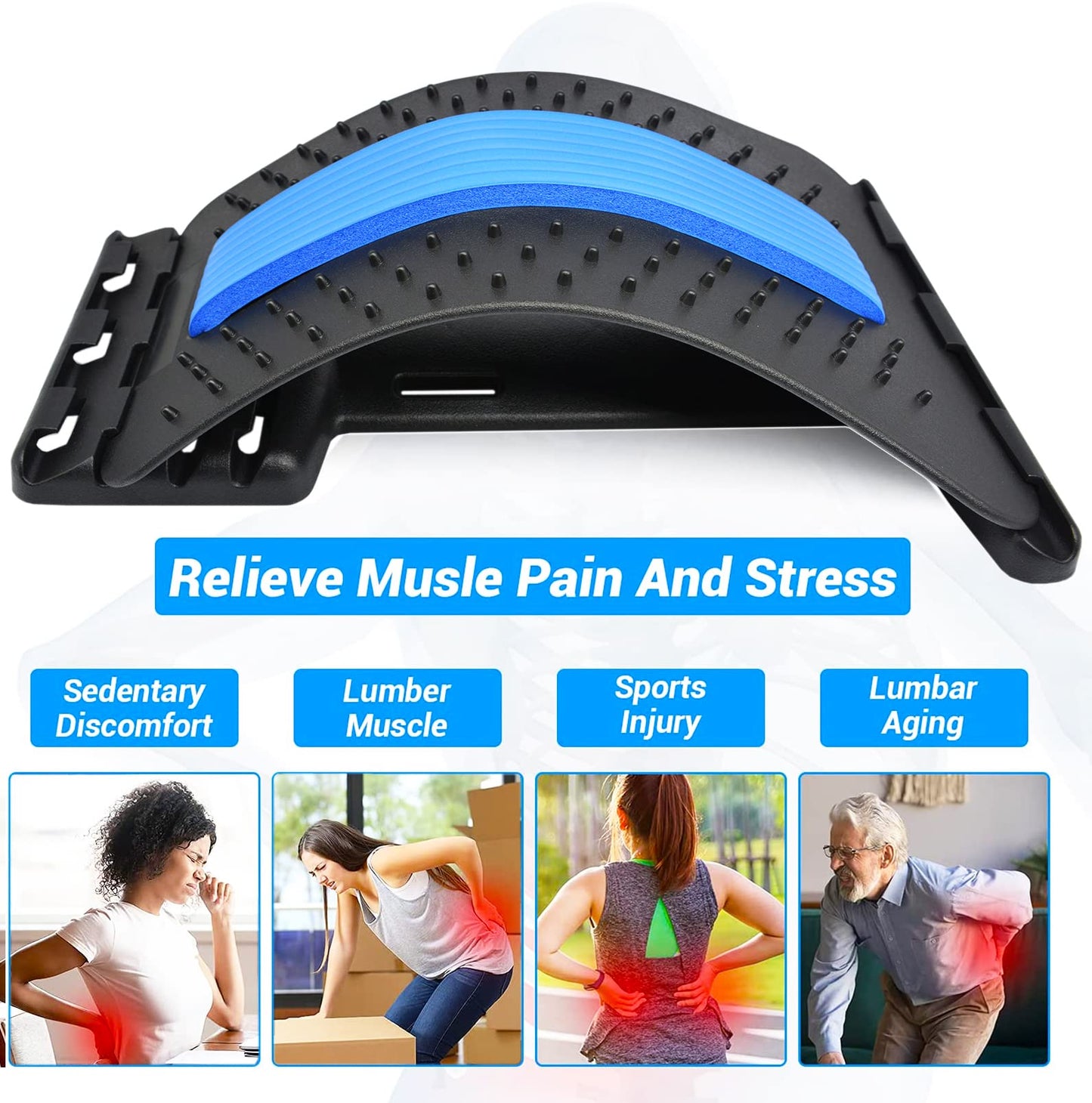 BackRelease™ Orthopedic Back Stretcher